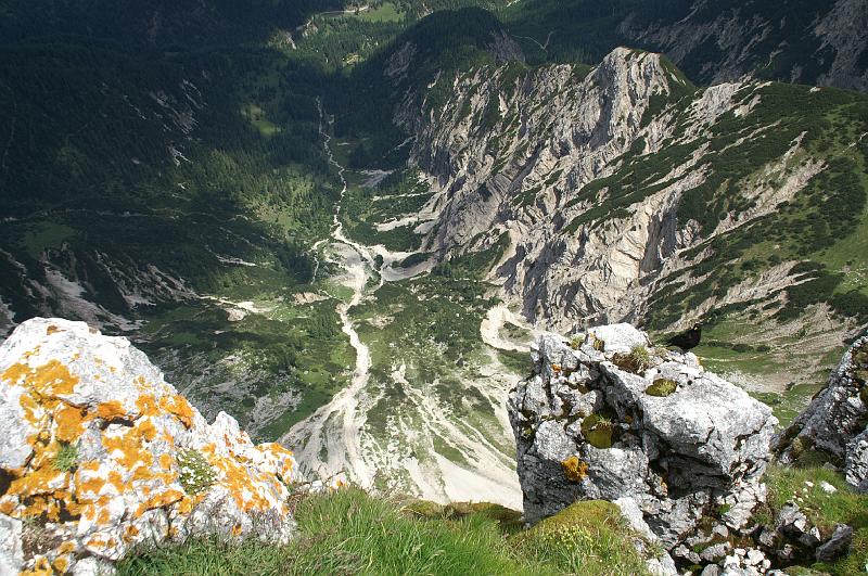 PICT71619_070617_Hochiss_Mahrntalgraben.jpg - Blick von der Hochiss Richtung Norden in den Mahrntalgraben